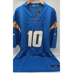 San Diego Chargers Justin Herbert Men's Football Jersey 3XL Nike Blue NFLPA